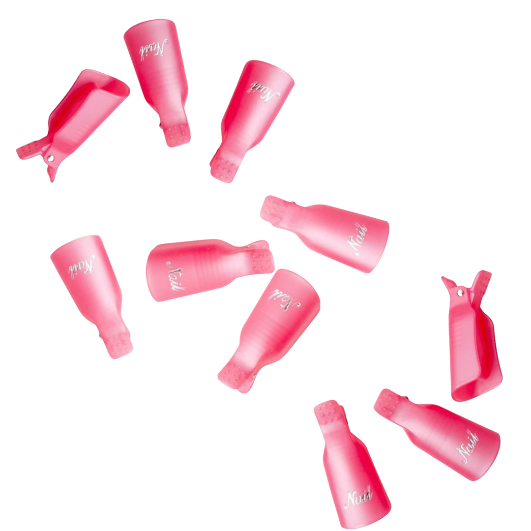 Verwijder clips roze