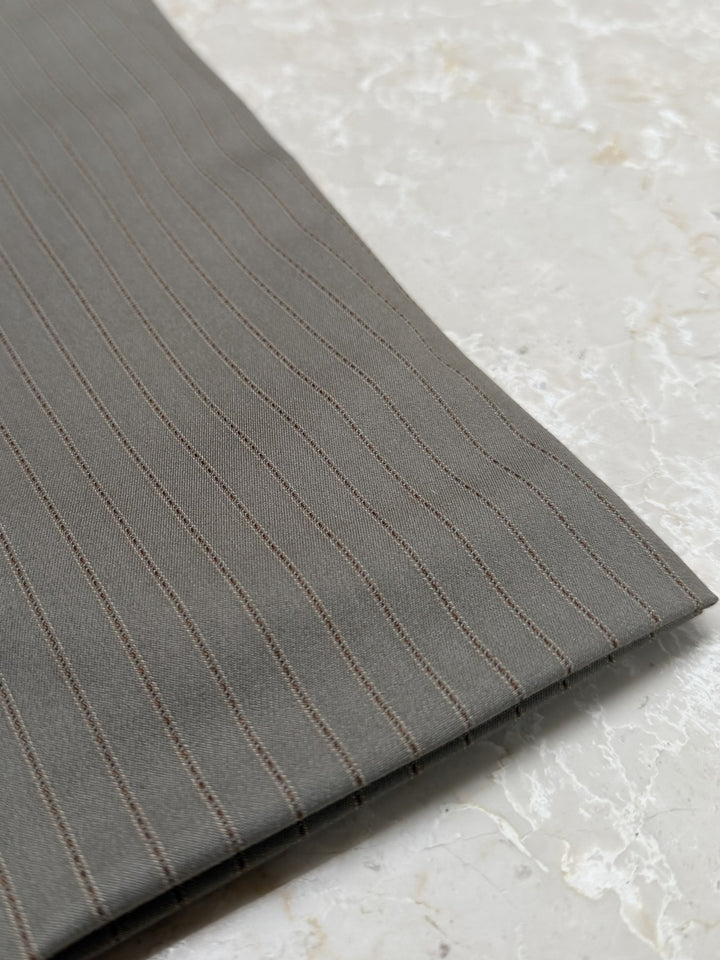 Content Sleeves - Taupe Pinstripe